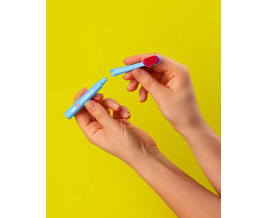 Зображення 3 Дорожній набір запасних щіток Curaprox для CS 5460, Blue 2 шт