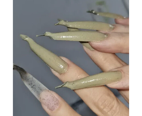 Зображення 3 Гель-паста Adore Professional Clay Gel 09 Patina без липкого шару болотяна, 5 мл, Об'єм (мл, г): 5, Колір: 09