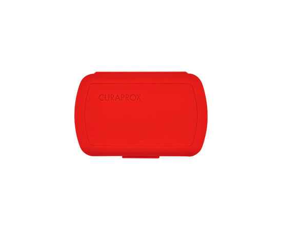 Зображення 7 Набір дорожній дитячий для зубів Curaprox Travel Set Kids, червоний, Колір: Red