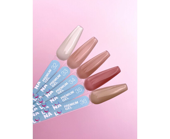 Изображение 5 Гель для наращивания ногтей LUNAMoon Premium Gel 34, 30 мл, Объем (мл, г): 30, Цвет: 34