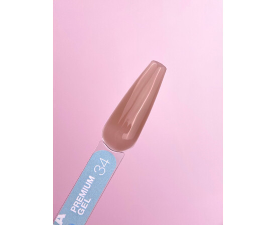 Изображение 2 Гель для наращивания ногтей LUNAMoon Premium Gel 34, 30 мл, Объем (мл, г): 30, Цвет: 34
