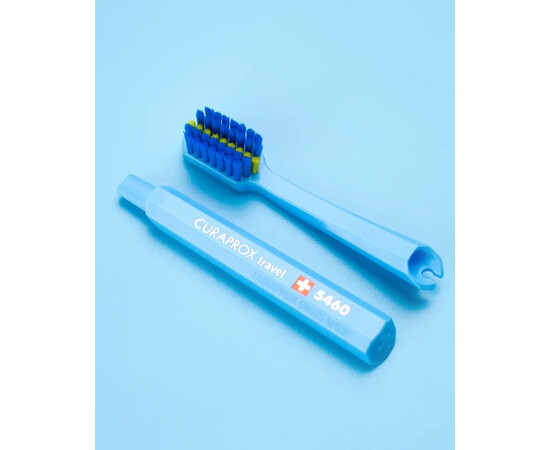 Изображение 4 Дорожный набор запасных щеток для брекетов Curaprox Travel Refill CS 5460 Ortho, Blue 2 шт