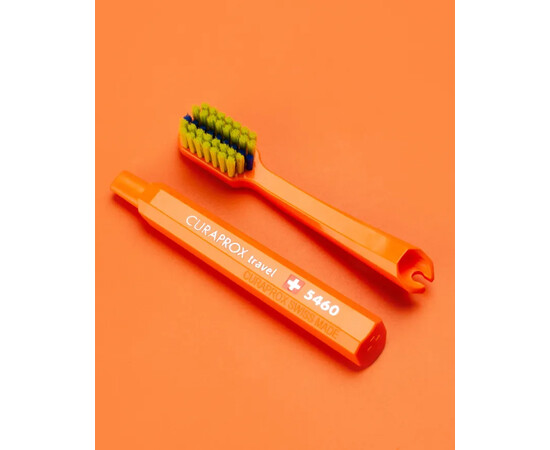 Зображення 4 Дорожній набір запасних щіток для брекетів Curaprox Travel Refill CS 5460 Ortho, Orange 2 шт