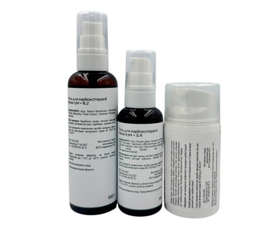 Зображення 2 Набір 10-х фазний для безін'єкційної карбоксітерапії на 6 процедур Nikol OKS1110