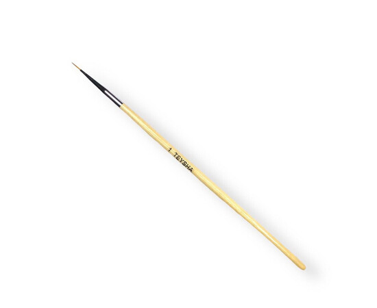 Зображення 3 Пензлик для тонких ліній Teysha №1, Кількість в упаковці (шт): 1, Розмір пензлика: 1