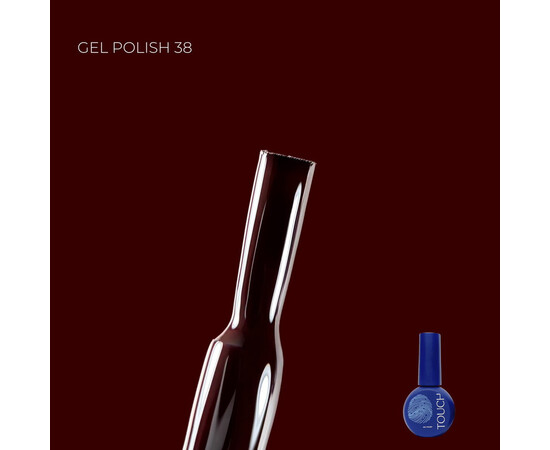Изображение 2 Гель-лак Touch Basic collection 38, 9 мл   , Объем (мл, г): 9, Цвет: 38