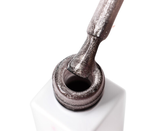 Зображення 3 Гель-лак JOIA vegan Cat Eye 01C Moonstone Veil світлий кремовий з золотавим сяйвом, 6 мл, Об'єм (мл, г): 6, Колір: 01