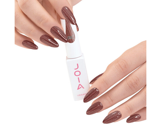 Зображення 4 Гель-лак JOIA vegan Cat Eye 03C Amber Flame теплий мідний, 6 мл, Об'єм (мл, г): 6, Колір: 03