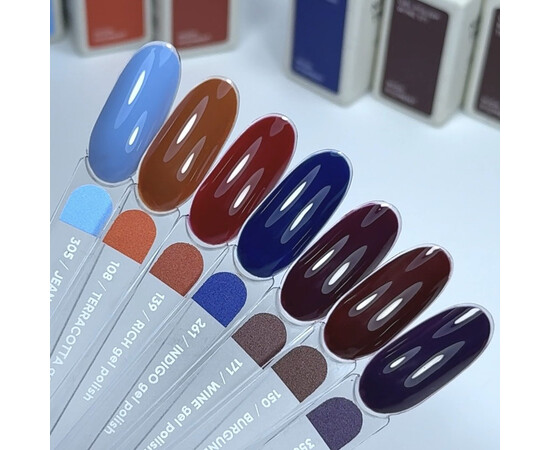 Изображение 8 Nails of the Day Gel polish Jeans – джинсовый гель-лак, перекрывающийся в один слой, 10 мл, Объем (мл, г): 10, Цвет: 305 Jeans