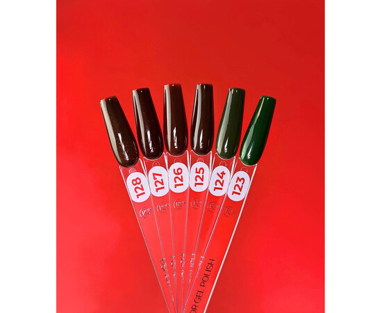 Изображение 4 Гель-лак без ТРО Roks 130, 6 мл, Объем (мл, г): 6, Цвет: 130