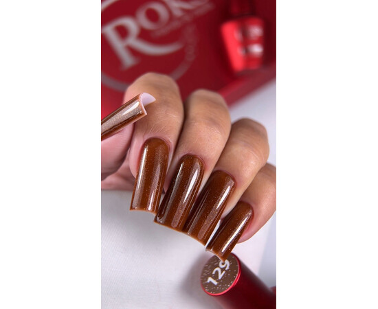 Изображение 2 Гель-лак без ТРО Roks 129, 6 мл, Объем (мл, г): 6, Цвет: 129