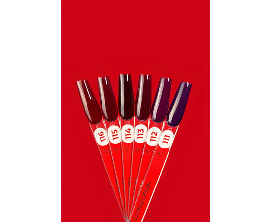 Зображення 2 Гель-лак без ТРО Roks 120, 6 мл, Об'єм (мл, г): 6, Колір: 120