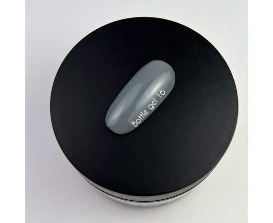 Изображение 5 Nails of the Day Bottle gel 16 – серый гель для укрепления ногтей, 30 мл, Объем (мл, г): 30, Цвет: 16