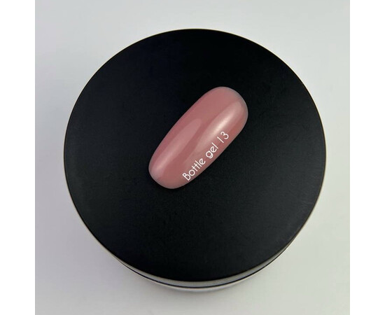 Изображение 5 Nails of the Day Bottle gel 13 – темно-розовый сверхпрочный гель для укрепления ногтей, 30 мл, Объем (мл, г): 30, Цвет: 13