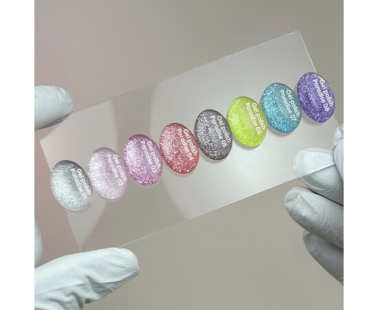 Зображення 4 Nails of the Day Gel polish Paradise 05 – графітово–коричневий гель-лак для нігтів, що перекриває в один шар, 10 мл, Об'єм (мл, г): 10, Колір: 05