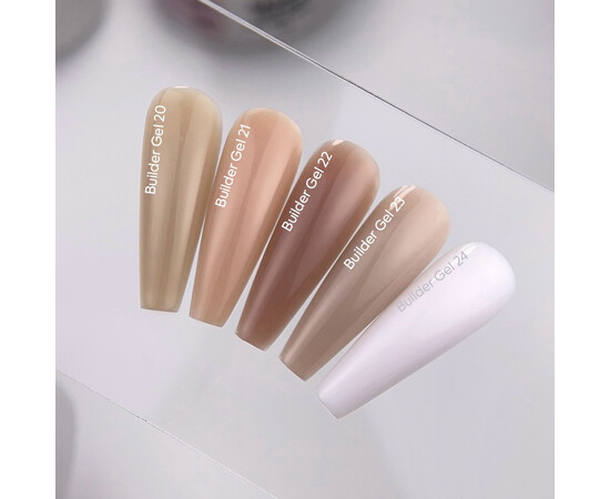 Зображення 3 Nails of the Day Builder Gel 24 – молочний з рожевою вуаллю гель для нарощування нігтів, 30 мл, Об'єм (мл, г): 30, Колір: 24