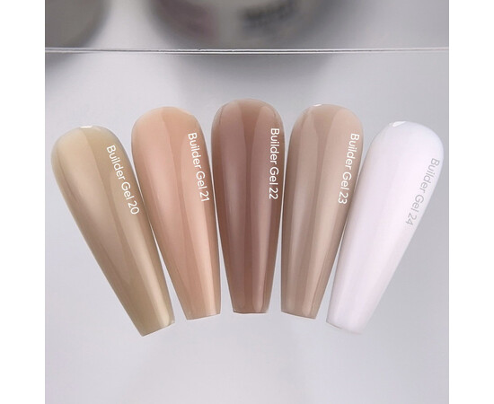 Зображення 5 Nails of the Day Builder Gel 24 – молочний з рожевою вуаллю гель для нарощування нігтів, 15 мл, Об'єм (мл, г): 15, Колір: 24