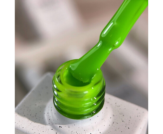 Изображение 3 Nails of the Day Gel polish Kiwi – неоново-зеленый гель-лак, перекрывающийся в один слой, 10 мл, Объем (мл, г): 10, Цвет: 247 Kiwi