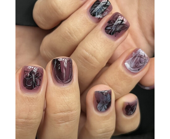 Изображение 3 Полупрозрачная цветная база Adore Tint Base 01 ягодный приглушенный, 15 мл, Объем (мл, г): 15, Цвет: 01