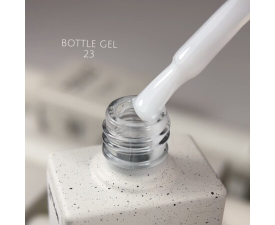 Изображение 5 Nails of the Day Bottle gel 23 – молочный сверхпрочный гель для укрепления ногтей, 10 мл, Объем (мл, г): 10, Цвет: 23