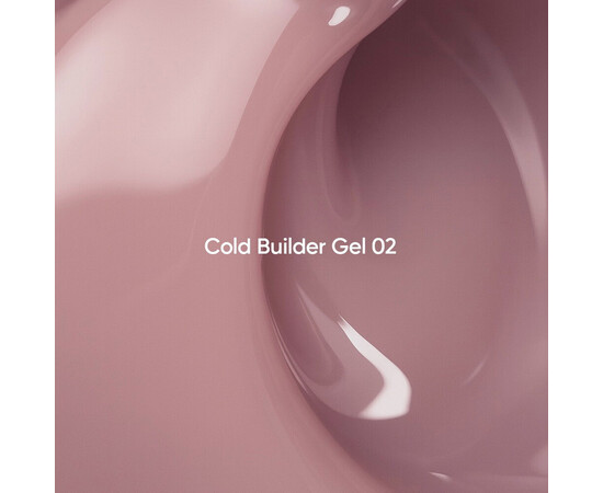 Изображение 2 Nails of the Day Cold Builder gel 02 – чудо-розовый гель для наращивания ногтей, 15 мл, Объем (мл, г): 15, Цвет: 02