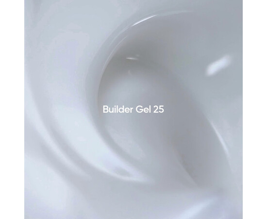 Зображення 3 Nails of the Day Builder Gel 25 – насичений білий гель для нарощування нігтів, 30 мл, Об'єм (мл, г): 30, Колір: 25