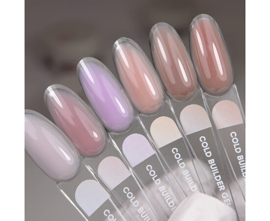 Зображення 5 Nails of the Day Cold Builder gel 04 – персиковий гель для нарощування нігтів, 15 мл, Об'єм (мл, г): 15, Колір: 04