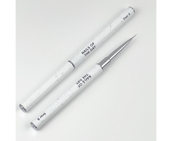 Зображення 2 Пензлик для манікюру лайнер 8 мм Nails of the Day Professional Brush Liner
