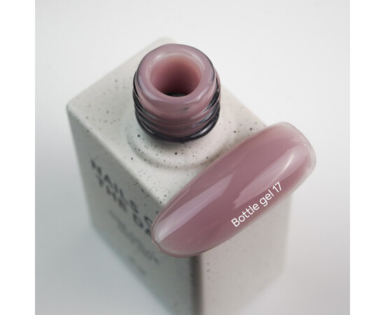 Изображение 2 Nails of the Day Bottle gel 17 – нежно-розовый сверхпрочный гель для укрепления ногтей, 10 мл., Объем (мл, г): 10, Цвет: 17