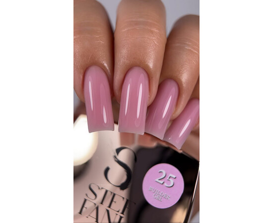 Зображення 2 Гель будівельний Steffani Builder Gel 25, 15 мл, Об'єм (мл, г): 15, Колір: 25