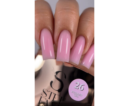 Изображение 2 Гель строительный Steffani Builder Gel 26, 50 мл, Объем (мл, г): 50, Цвет: 26