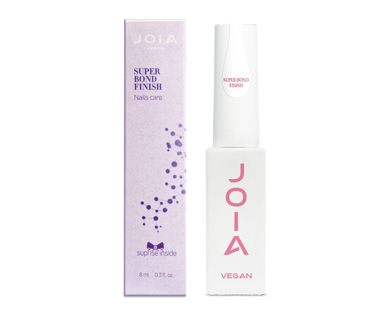 Изображение 2 Финишное покрытие для ногтей гипоаллергенное JOIA vegan Super Bond Finish, 8 мл