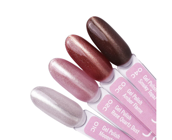 Зображення 6 Гель-лак JOIA vegan Cat Eye 03C Amber Flame теплий мідний, 6 мл, Об'єм (мл, г): 6, Колір: 03