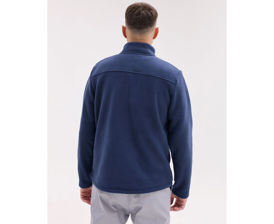 Зображення 4 Медична кофта чоловіча флісова Фінляндія синя р. 56, "БІЛИЙ ХАЛАТ" 597-322-881, Розмір: 56, Цвет: синий