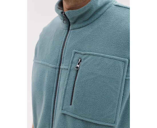 Зображення 3 Медична жилетка чоловіча флісова Говерла нефритова р. 50-52, "БІЛИЙ ХАЛАТ" 599-486-881, Розмір: 50-52, Цвет: нефритовий