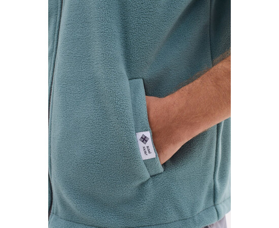 Зображення 4 Медична жилетка чоловіча флісова Говерла нефритова р. 46-48, "БІЛИЙ ХАЛАТ" 599-486-881, Розмір: 46-48, Цвет: нефритовий