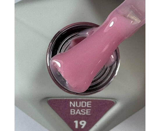 Зображення 2 Камуфлююча база для нігтів Victoria Avdeeva Nude Base 19, 12 мл , Об'єм (мл, г): 12, Колір: 19