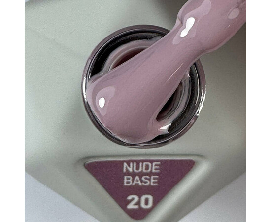 Зображення 2 Камуфлююча база для нігтів Victoria Avdeeva Nude Base 20, 12 мл , Об'єм (мл, г): 12, Колір: 20