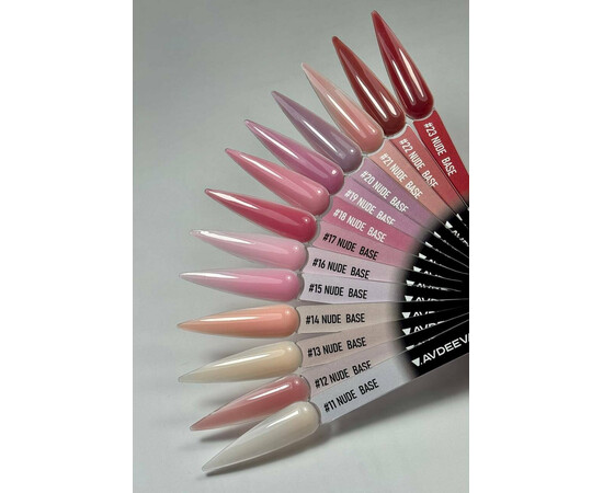 Зображення 3 Камуфлююча база для нігтів Victoria Avdeeva Nude Base 16, 12 мл , Об'єм (мл, г): 12, Колір: 16