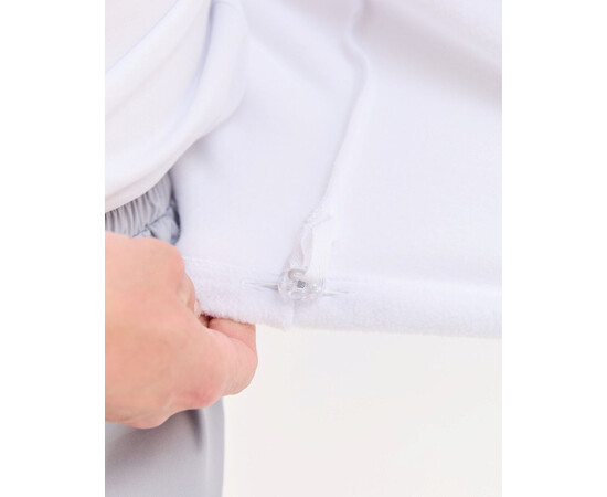 Изображение 6 Медицинская жилетка мужская флисовая Говерла белая +SIZE р. 66-68, "БЕЛЫЙ ХАЛАТ" 600-324-881, Размер: 66-68, Цвет: белый