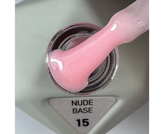 Зображення 2 Камуфлююча база для нігтів Victoria Avdeeva Nude Base 15, 12 мл , Об'єм (мл, г): 12, Колір: 15