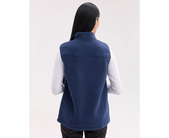 Зображення 3 Медична жилетка жіноча флісова Говерла синя р. 48-50, "БІЛИЙ ХАЛАТ" 601-322-881, Розмір: 48-50, Цвет: синий