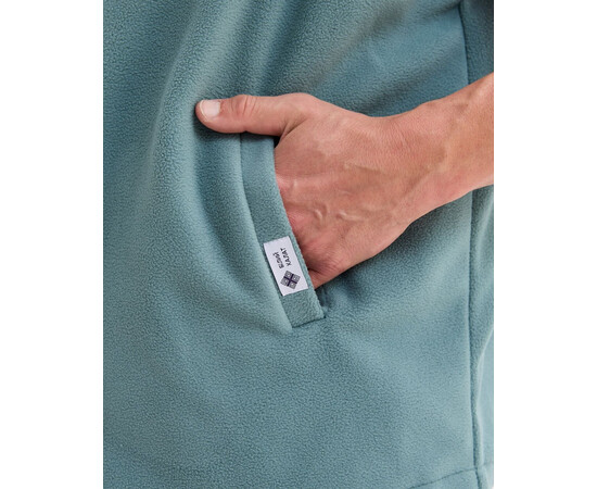 Зображення 4 Медична жилетка чоловіча флісова Говерла нефритова +SIZE р. 62-64, "БІЛИЙ ХАЛАТ" 600-486-881, Розмір: 62-64, Цвет: нефритовий