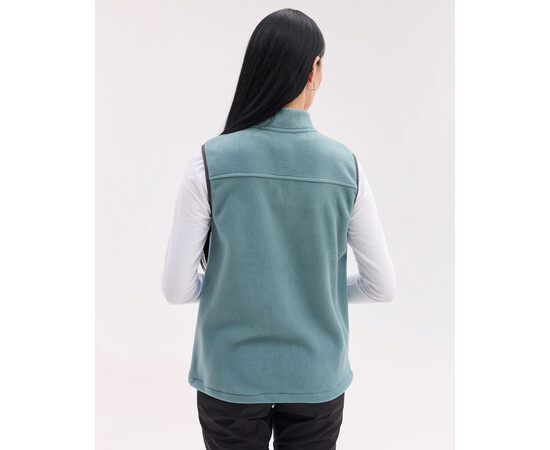 Изображение 4 Медицинская жилетка женская флисовая Говерла нефритовая р. 48-50, "БЕЛЫЙ ХАЛАТ" 601-486-881, Размер: 48-50, Цвет: нефритовый
