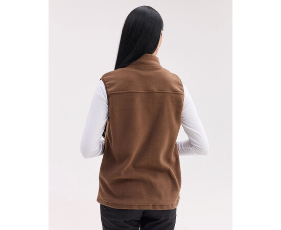Зображення 3 Медична жилетка жіноча флісова Говерла коричнева р. 52-54, "БІЛИЙ ХАЛАТ" 601-325-881, Розмір: 52-54, Цвет: коричневий
