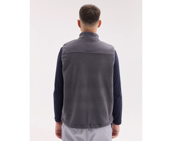 Зображення 3 Медична жилетка чоловіча флісова Говерла темно-сіра р. 46-48, "БІЛИЙ ХАЛАТ" 599-525-881, Розмір: 46-48, Цвет: темно-сірий