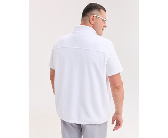 Изображение 3 Медицинская жилетка мужская флисовая Говерла белая +SIZE р. 58-60, "БЕЛЫЙ ХАЛАТ" 600-324-881, Размер: 58-60, Цвет: белый