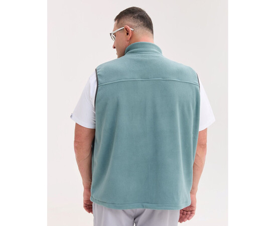 Зображення 3 Медична жилетка чоловіча флісова Говерла нефритова +SIZE р. 62-64, "БІЛИЙ ХАЛАТ" 600-486-881, Розмір: 62-64, Цвет: нефритовий