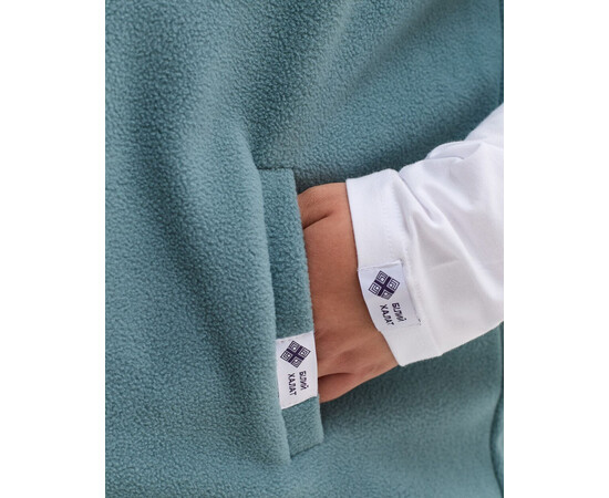 Зображення 6 Медична жилетка жіноча флісова Говерла нефритова +SIZE р. 64-66, "БІЛИЙ ХАЛАТ" 602-486-881, Розмір: 64-66, Цвет: нефритовий