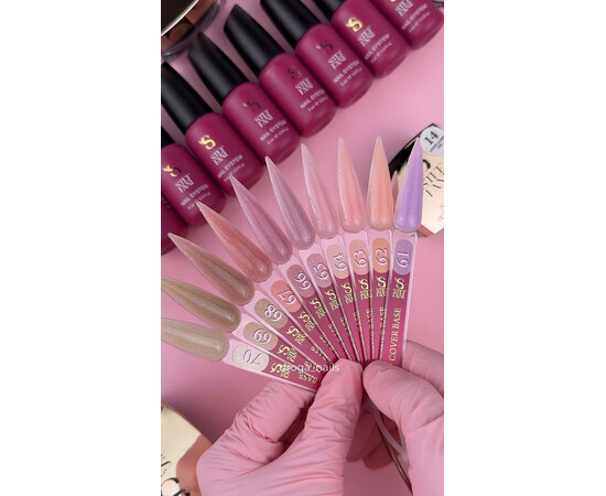 Изображение 6 База камуфлирующая для гель-лака Steffani Cover Base №70, 50 мл , Объем (мл, г): 50, Цвет: 70